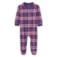 thumbnail image 1 of George Baby Girls' Micro Fleece Sleeper, 1 of 2