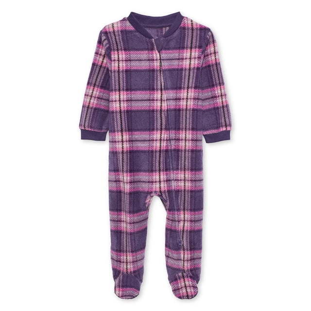 George Baby Girls' Micro Fleece Sleeper