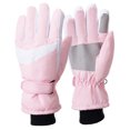 thumbnail image 1 of TIEVOSA Winter UniOutdoor Gloves Ski Plus Velvet New Windproof Anti Riding Gloves（ Red）, 1 of 1