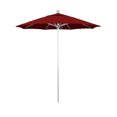 thumbnail image 1 of California Umbrella Venture Parasol de Marché Argenté de 7,5 Pieds en Rouge, 1 of 4