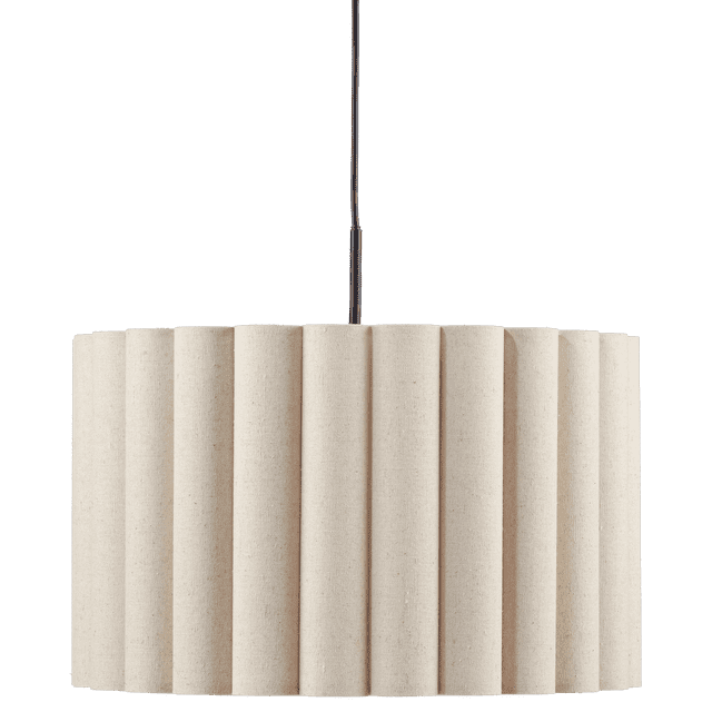 Bouclair Natural Linen Ceiling Lamp