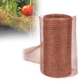 thumbnail image 2 of Mesh Rodent Control,Rodent Proof Wire Mesh,5 Inch X 32 Ft Copper Mesh Screen,Diy Hole Filler,Mesh Roll Wire Fabric For Dense Filter Screen Woven Crafts Window,Copper Wire Mesh Roll,Bronze, 2 of 9