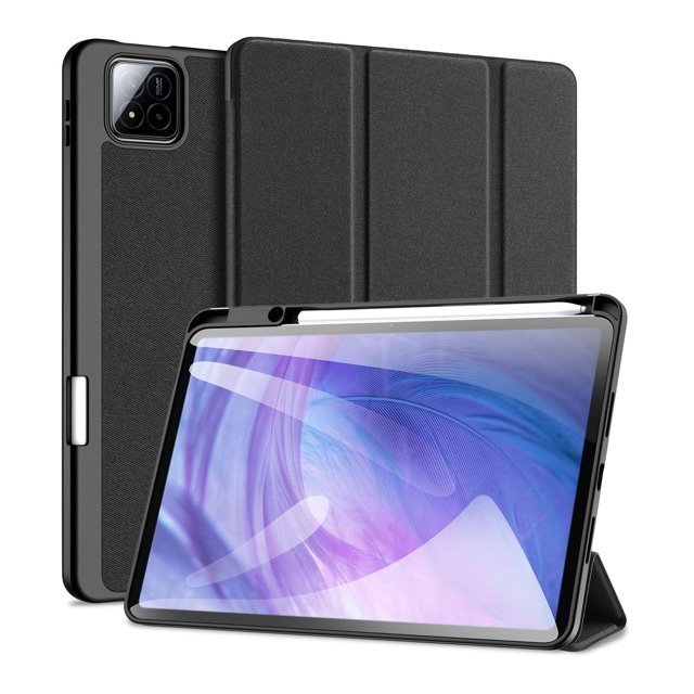 Tablet Case for DUX DUCIS Xiaomi Pad 7/7 Pro Smart PU Leather Cover with Pencil Holder