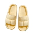 thumbnail image 2 of LSLJS Sandales Femmes Femmes Hommes Pantoufles Maison Couple Chaussures Intérieur Extérieur Semelles Souples Pantoufles, 2 of 3