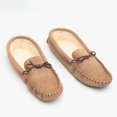 thumbnail image 4 of Mokkers Mens Jake Suede Moccasin Slippers, 4 of 5
