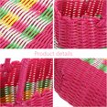 thumbnail image 4 of 1PC Vegetables Basket Plastic Woven Shopping Basket Gift Basket (Size M Random Color), 4 of 6