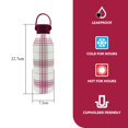 thumbnail image 2 of HOLIDAY TIME 17oz Stainless Steel Water Bottle, 2 of 5