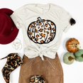 thumbnail image 2 of T-shirt à Manches Courtes pour Femmes Halloween T-Shirts Fall Tops EAN13, 2 of 2