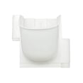 thumbnail image 1 of Abbracc Portable Wall Planter Hanging Flower Container Flower Storage Basket Flower Pots White, 1 of 9