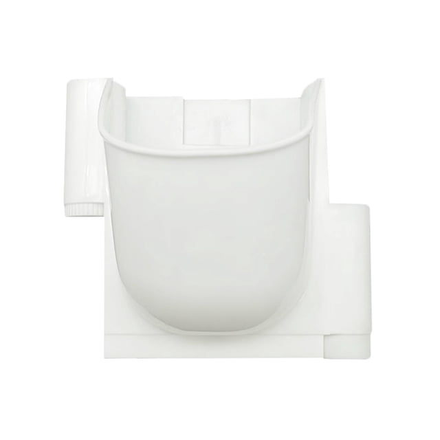 Abbracc Portable Wall Planter Hanging Flower Container Flower Storage Basket Flower Pots White