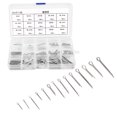 thumbnail image 1 of Épingles en Acier Inoxydable 15 Types 150 Pcs Épingles de Coton Fendu pour Industrie de la Machinerie pour Meubles, 1 of 8
