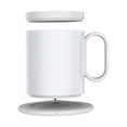 thumbnail image 1 of FlyFlise Chauffe-Tasse USB avec Chargeur Sans Fil 2 en 1, Chauffe-Tasse à Café pour Bureau, 1 of 8