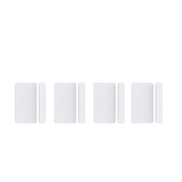 Tuya Capteur de Contact pour Porte et Fenêtre Smart ZigBee, Détecteurs de Porte Sans Fil pour Maison Intelligente, Alarme à Distance via Application pour Ouvrir/fermer, Performance Uniforme