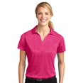thumbnail image 1 of Sport-Tek Ladies Heather Contender Polo, Pink Raspberry Heather, XX-Large, 1 of 4
