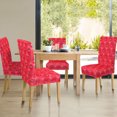 thumbnail image 3 of Unique Bargains Dining Chair Cover Stretch Chair Cover Slipcover Bar Stool Seat Cover, 3 of 10