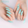 thumbnail image 3 of Ensemble de 120 Pcs de Faux Ongles, Embouts Naturels, Couverture Complète pour Salons de Manucure &, 3 of 8