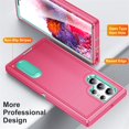 thumbnail image 3 of for Samsung Galaxy S22 Ultra 5G Case, Samsung S22 Ultra Phone Case with Built in Kickstand, Shockproof/Dustproof/Drop Proof Heavy Duty Military-Grade Rugged Protective Cover for Samsung S22 Ultra 5G, 3 of 8