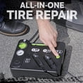 thumbnail image 4 of Slime 50122 Flat Tire Puncture Emergency Kit, Includes Sealant and Tire Inflator Pump, Analog, Suitable for Cars and Other Highway Vehicles, 10 Min Fix, 4 of 4
