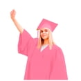 thumbnail image 1 of Kcodviy Adulte Unisexe Bachelier Collation des Grades Coat Plus Ensemble de Robe Collège et Dames Imperméable avec Capuche Grande Taille Robe de Secondaire avec Nom Grande Taille Vêtements Casquette et Gland, 1 of 9