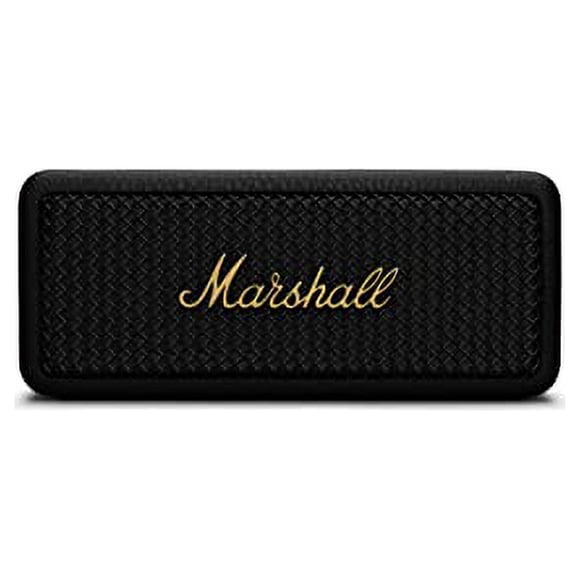 Marshall Emberton II Portable Bluetooth Speaker - Black & Brass