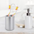 thumbnail image 1 of Furnoor Multifonctions en Acier Inoxydable Brosse à Dents Dentifrice Titulaire Support Stylo Pratique Durable, 1 of 8