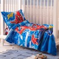 thumbnail image 1 of Marvel Spider-Man 3 Piece Toddler Bedding Set with Reversible Comforter, Fitted Sheet and Pillowcase, 1 of 6
