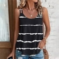 thumbnail image 2 of Plebaso Eyelet Tank Tops Womens Sleeveless Embroidery Tunic Print Summer Flowy Shirts for Beach Vacation, 2 of 6