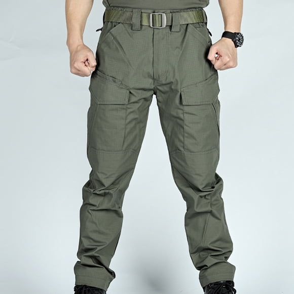 Amzcrzy Cargo Pants for Men Men's Pants Multiple Pockets Cargo Trousers Work Wear Cargo Pocket Men's Pants Men's Cargo Pants Pants for Men Men's Clothing Slacks for Men