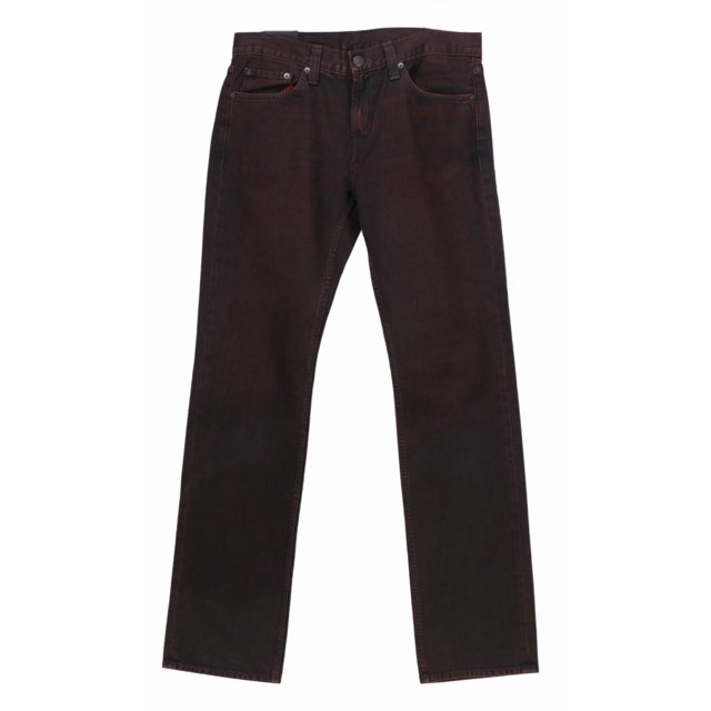 J Brand Pantalon Jean Droit Rouge Kane pour Homme - 33