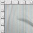 thumbnail image 1 of oneOone Tissu Jersey Viscose Texture Rayée Tissu BTY 60 Pouces de Large, 1 of 5
