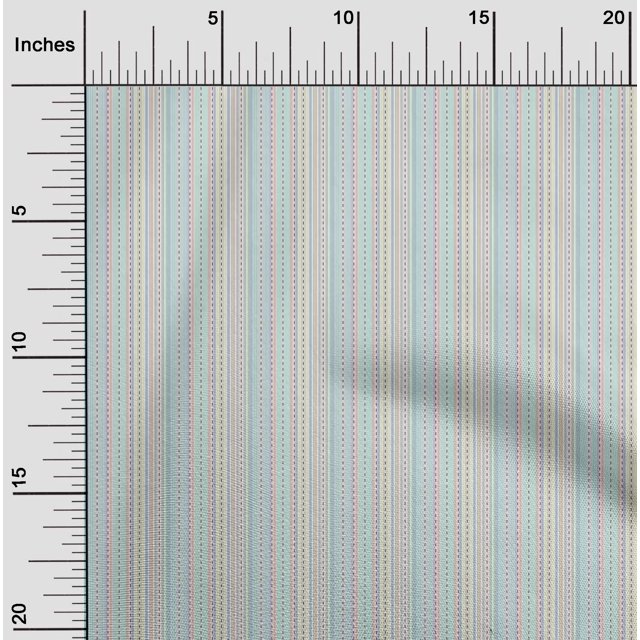oneOone Tissu Jersey Viscose Texture Rayée Tissu BTY 60 Pouces de Large