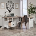 thumbnail image 2 of Sauder August Hill L-Desk in Soft White Finish, 2 of 9