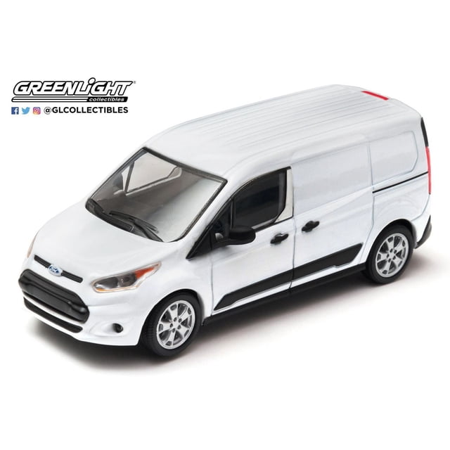 GreenLight 1:43 2014 Ford Transit Connect (V408) - White Die Cast Vehicle (86044)