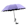 thumbnail image 4 of jinwen Parasol de Plage avec Pince Réglable Parasol à Pince pour Balcon Extérieur Plage Violet, 4 of 9