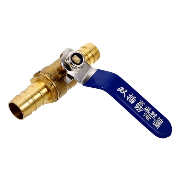 Car Air Conditioner Ball Valve with Golden Color Crafted from Metal for Reliable Performance 16mm