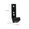 thumbnail image 4 of SNNROO Support Mural de Barre de Garage et de Gym 4 Pcs, Support de Montage de Barre pour Usage Commercial, 4 of 8