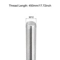 thumbnail image 2 of Unique Bargains Tige Entièrement Filetée M10 x 450mm 1.5mm Pas de Filetage 304 Acier Inoxydable Droite Tiges Filetées Bar Goujons 2 Pack, 2 of 4