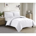 thumbnail image 2 of Ensemble de literie complet de luxe Swift Home, toutes saisons, taille double, blanc, 2 of 10