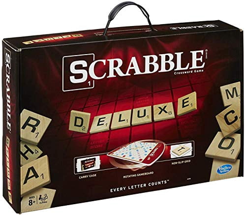 Scrabble Deluxe Edition Game, English
