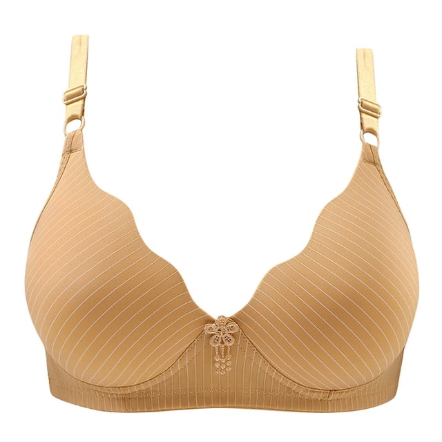 RKSTN Bras for Women Plus Size Full Coverage Non Padded Wireless Minimizer Bra Comfort and Double Support Underwear