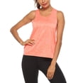 thumbnail image 2 of Chbgutlmr Womens Workout Tops Round Neck Sleeveless Loose Comfy Racerback Ruched Gym Athletic Yoga Tops, 2 of 7