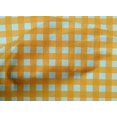 thumbnail image 4 of oneOone Cotton Cambric Fabric Gingham Check Printed Fabric 1 Yard 56 Inch Wide, 4 of 4