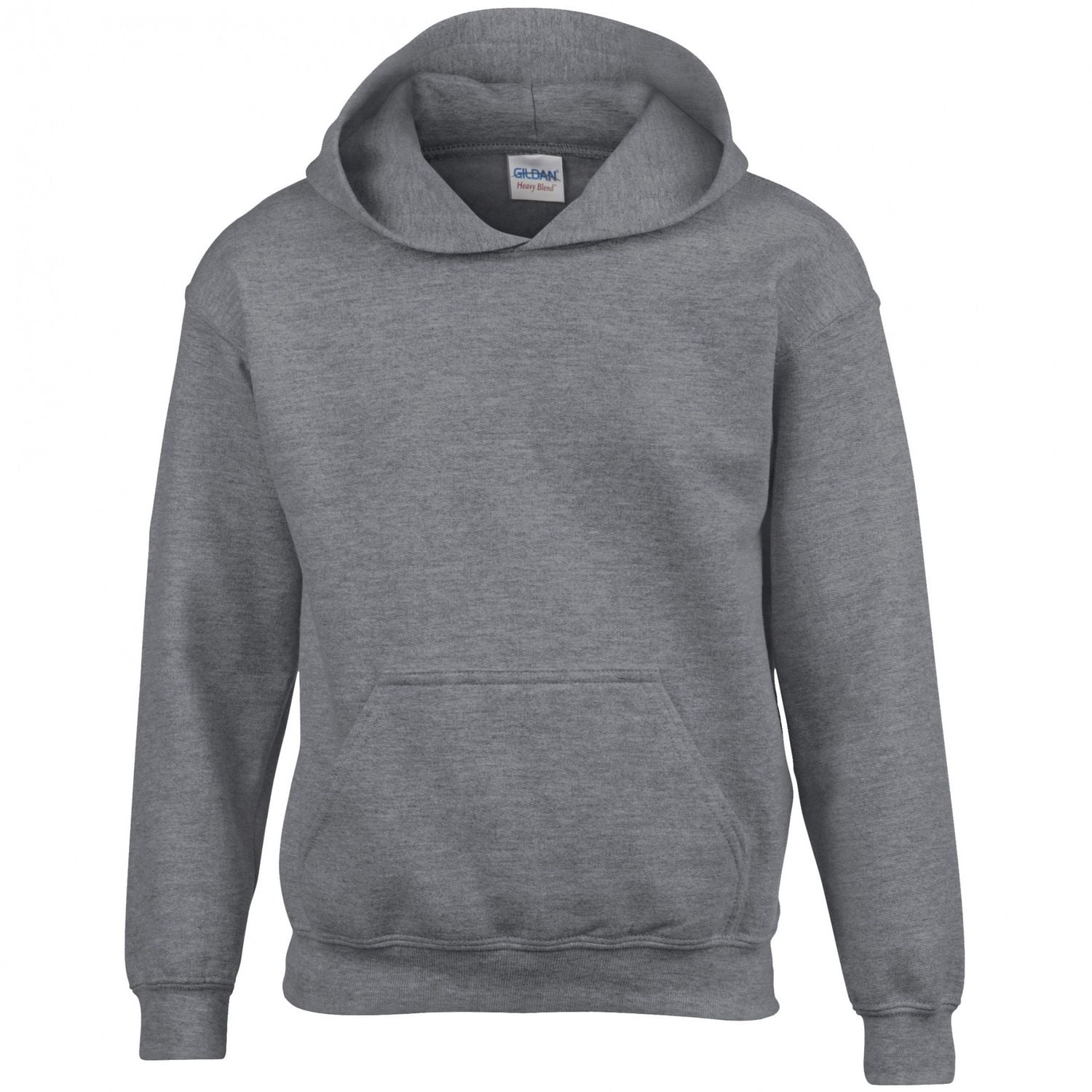 Gildan Heavy Blend Childrens Hooded Sweatshirt Top / Hoodie