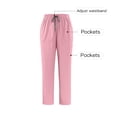 thumbnail image 4 of Clearance! Grrvtrz Cargo Scrub Pants for Men — Classic Straight Leg Fit, 4Pockets, 4-Way Stretch, Anti-Wrinkle Drawstring Scrub Pants, 4 of 8