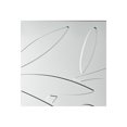 thumbnail image 1 of Fasade 12" x 12" Brushed Aluminum Wall Panel Sample easy to cut and install, 1 of 1