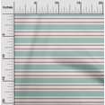 thumbnail image 1 of oneOone Rayon Aquamarine Fabric Stripes Sewing Craft Projects Fabric Prints By Yard 56 Inch Wide-F2S, 1 of 4