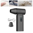 thumbnail image 1 of Elodie Compressed Air Duster Powerful Fan for Efficient Cooling Hair Cleaning Black, 1 of 8