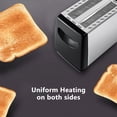 thumbnail image 4 of JMYHOAM Kitchen Gadgets Household Stainless Steel Bread Maker Heater Double Slot Bread Heater Fully Automatic Mini Breakfast Bread 2 Piece Heater Home and Kitchen on Clearance, 4 of 7