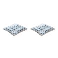 thumbnail image 1 of Wweixi Coussin pour Chaise Carrée - Doux et Confortable Large Gamme d'Utilisations Coussin de Chaise Carré Baleine 2Set, 1 of 6