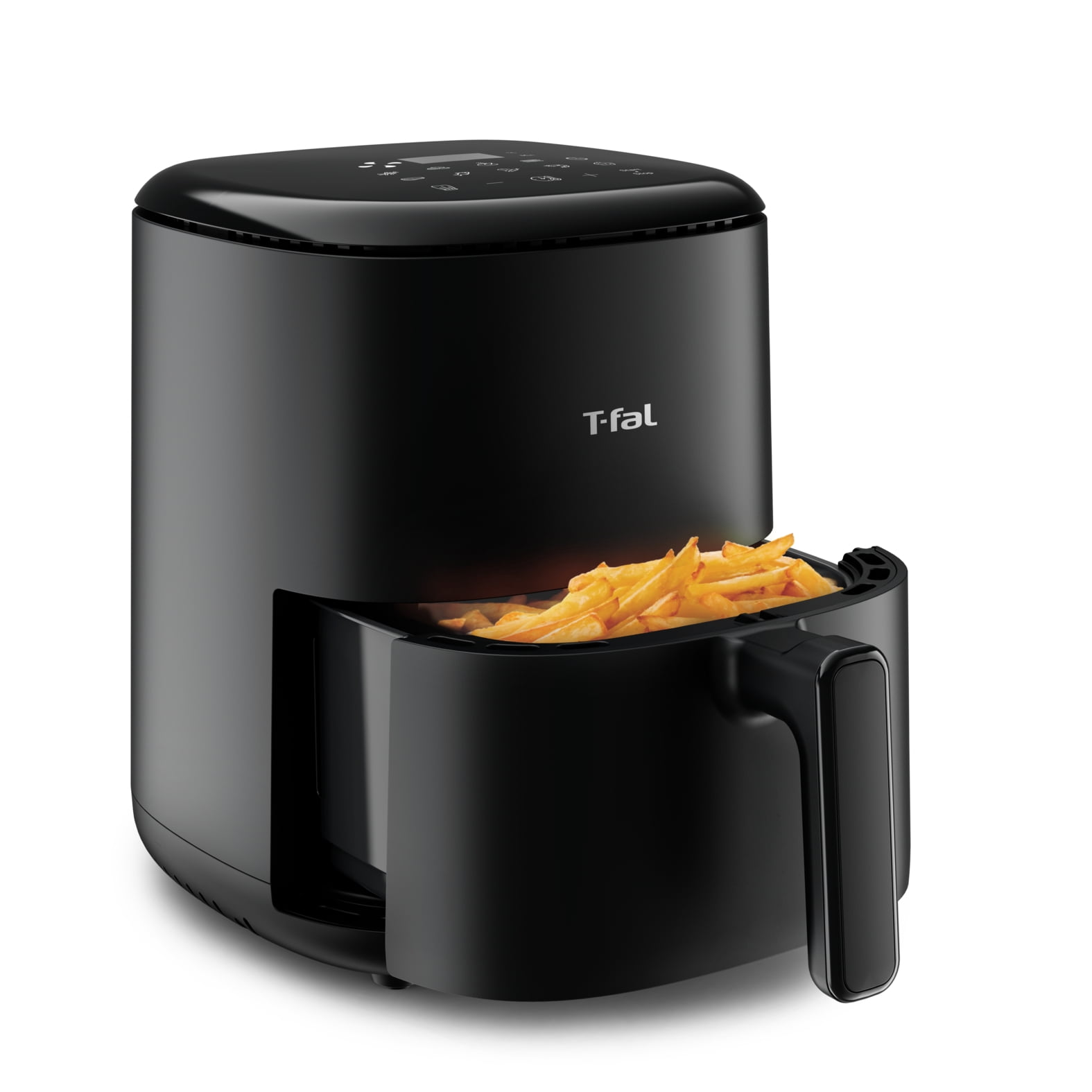 T-fal Easy Fry Compact, Air fryer, 3L / 3.2 Qt. Capacity, 10 Auto Cooking Programs, Black